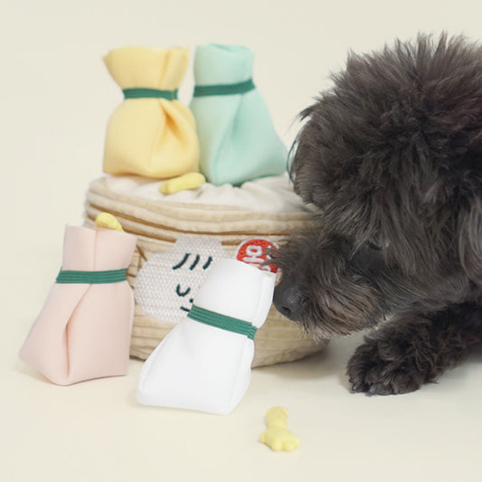 Little Soup Dumplings Dog Nosework Toy