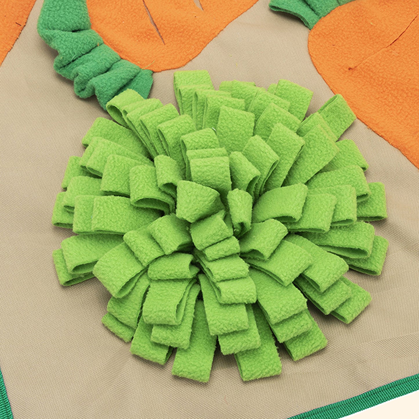 Happy Carrot Garden Snuffle Mat