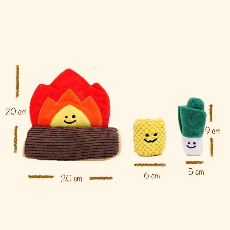 Bonfire BBQ Set Sniff Toys