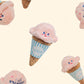 Berry Sweet Ice Cream Cone