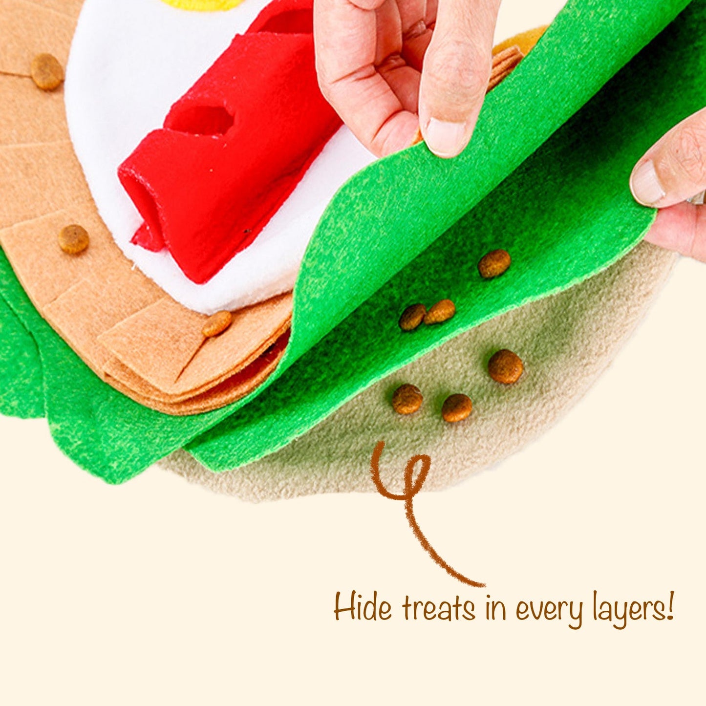 Breakfast Burrito Snuffle Mat