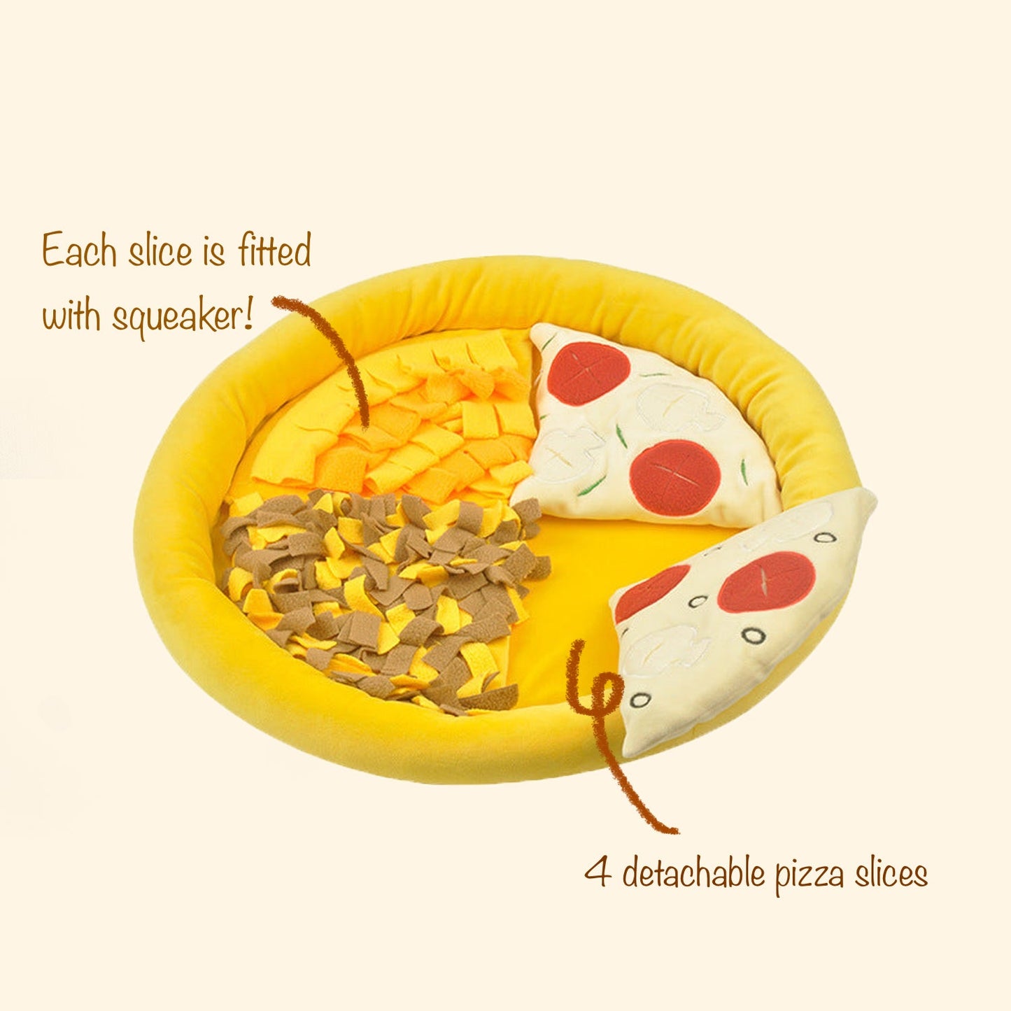 Petpperoni Pizza Snuffle Mat