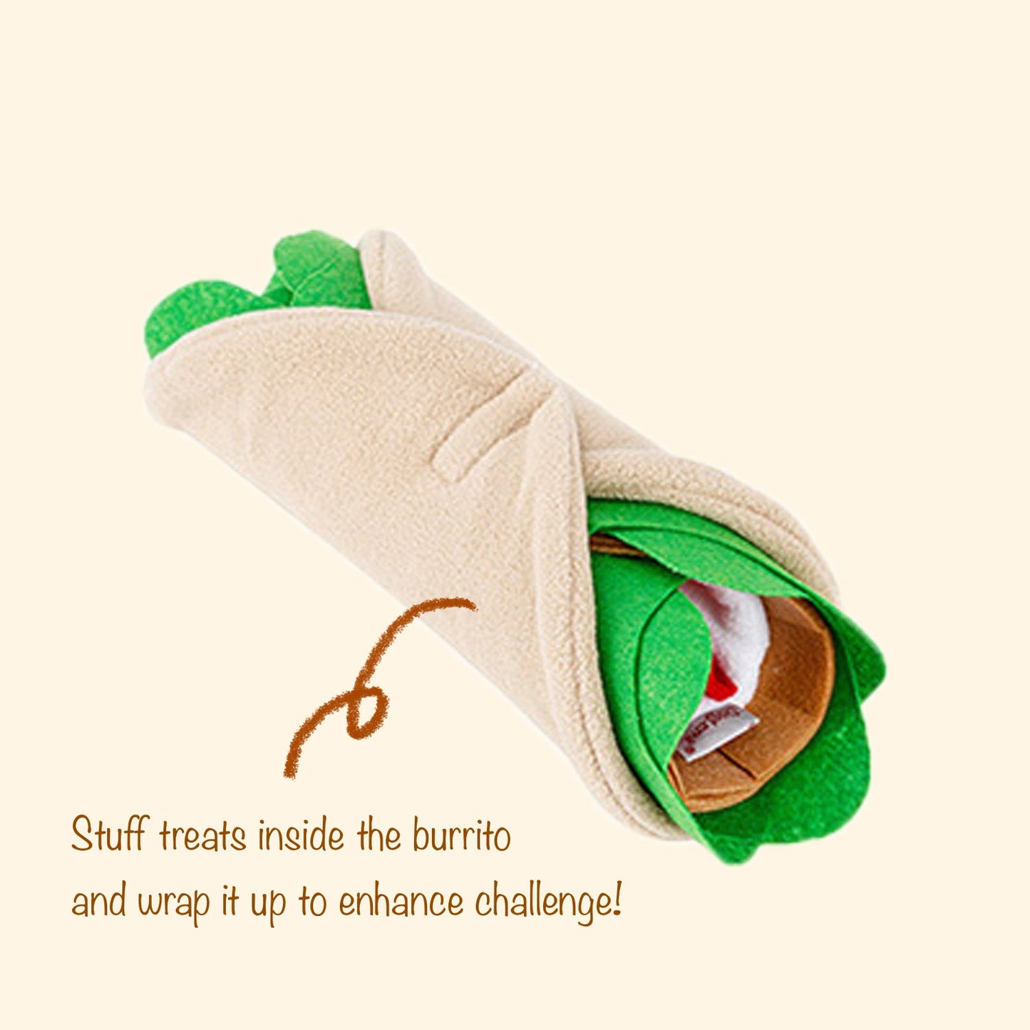 Breakfast Burrito Snuffle Mat