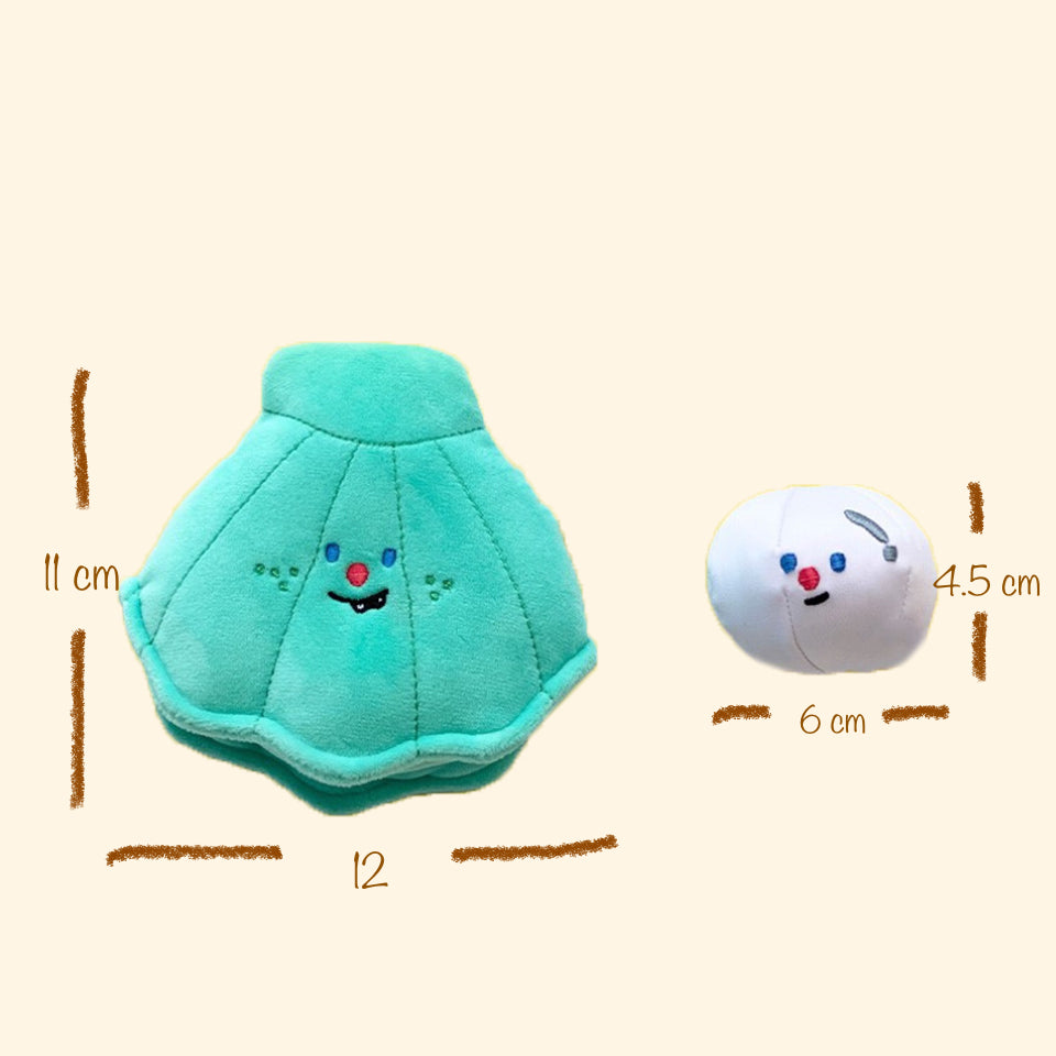 Seashell Pearl Plush Toy