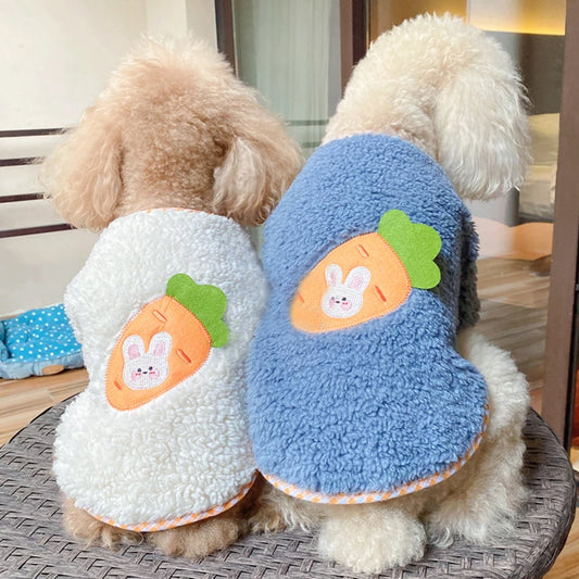 Fluffy Bunny Carrot Sweater
