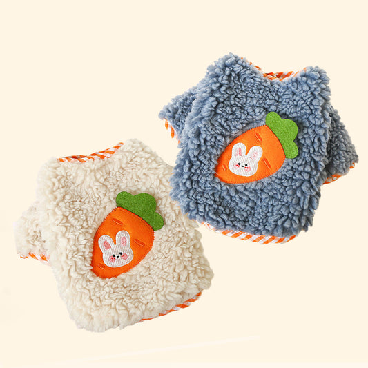 Fluffy Bunny Carrot Sweater