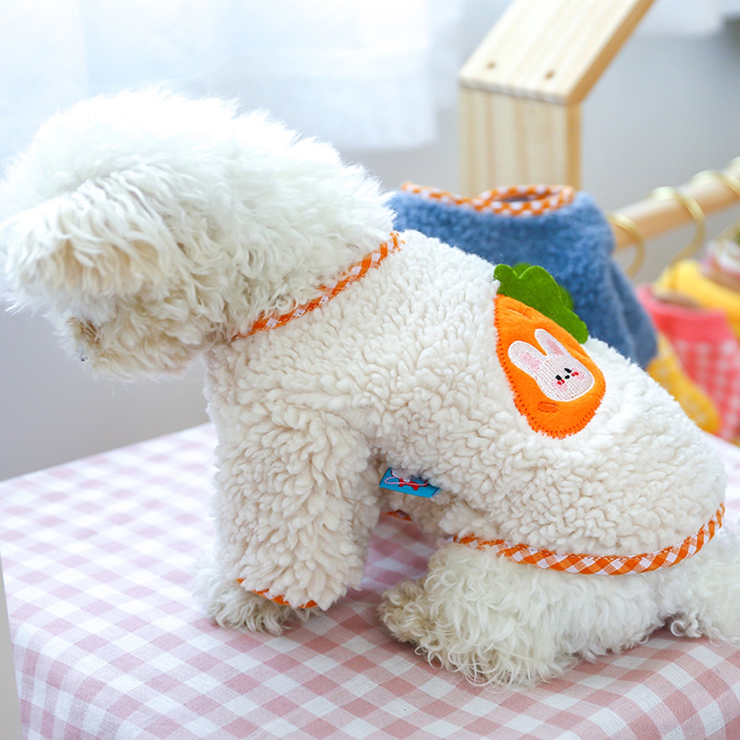 Fluffy Bunny Carrot Sweater