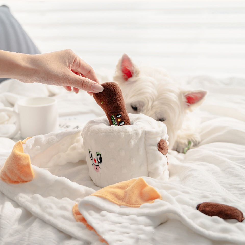Toilet Paper Roll Sniff Toy