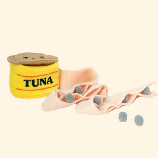 Tuna Can Nosework Toy