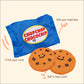 Choco Chip Cookie Squeaker Plush Toy